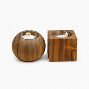 Forms Candle Holders, Set of 2