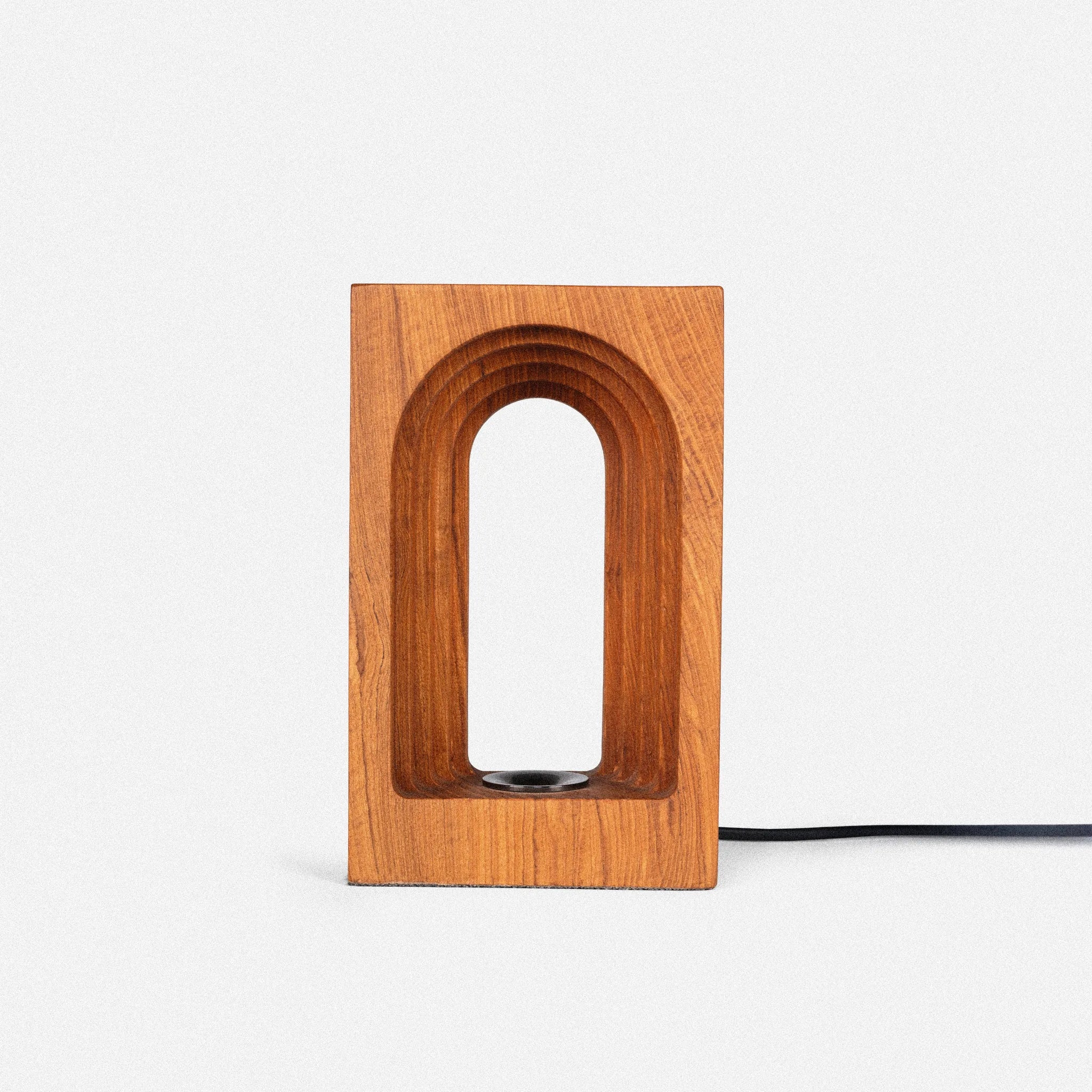 Arc Lamp (Short) - Teakwood homeware by Tectona Living (image 1)