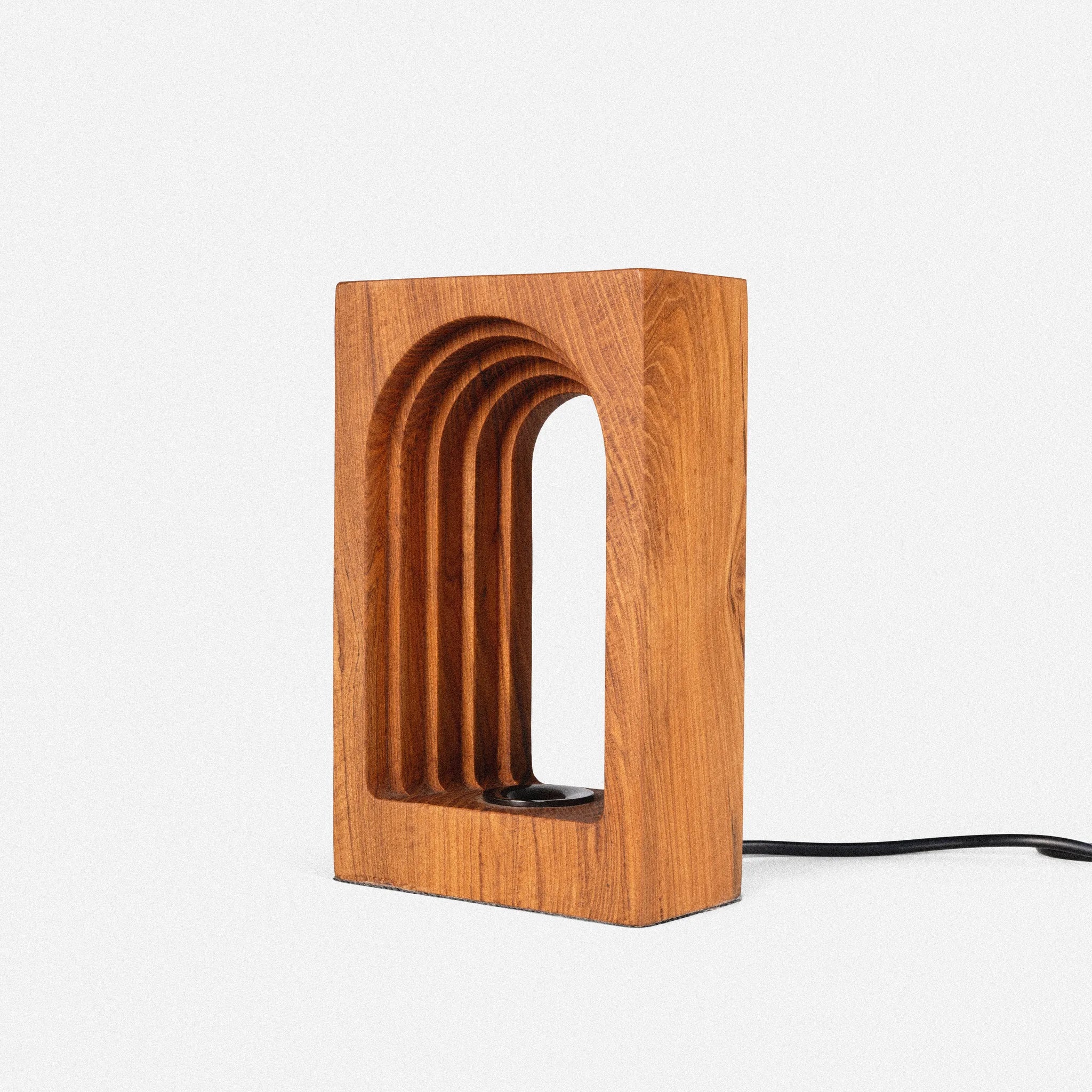 Arc Lamp (Short) - Teakwood homeware by Tectona Living (image 2)