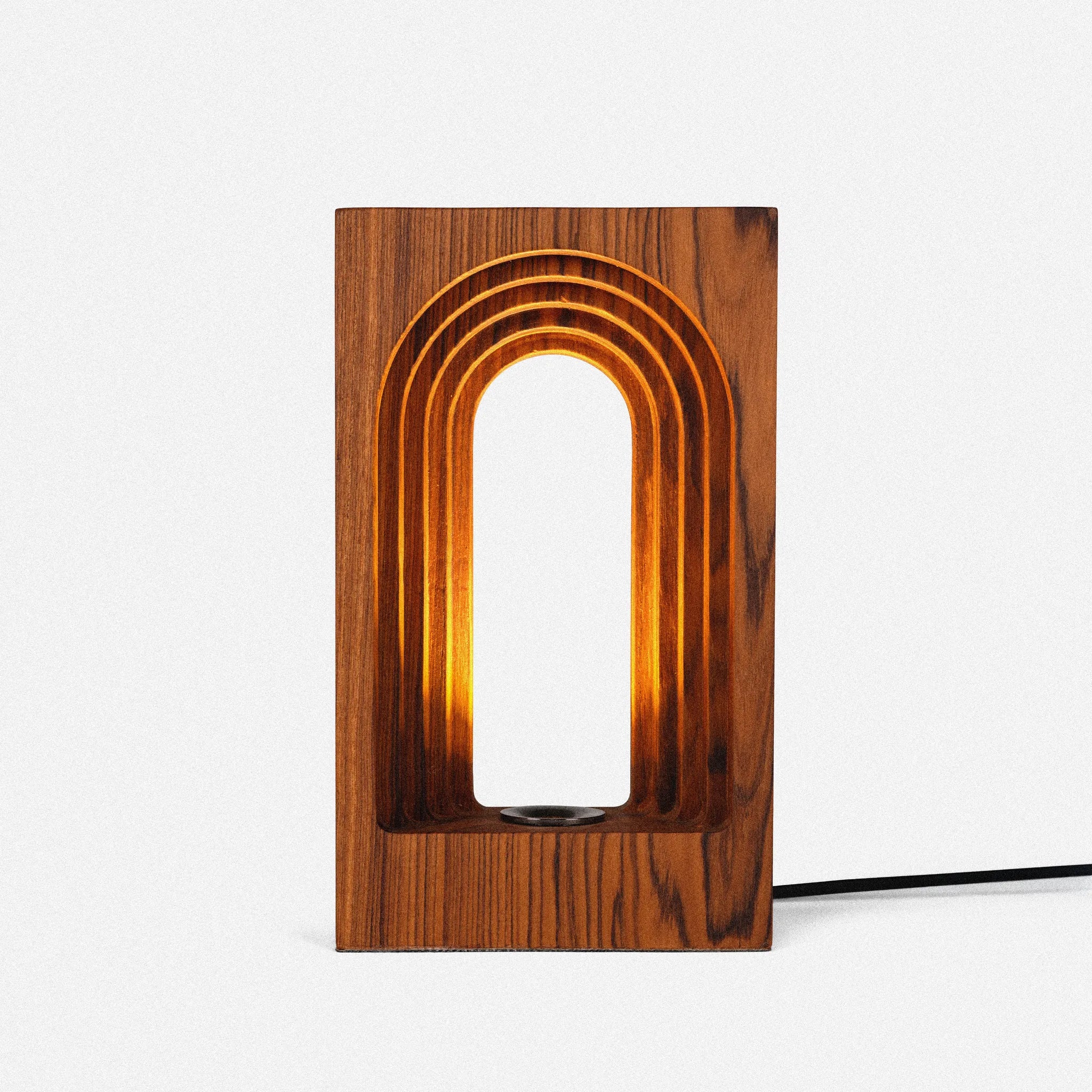 Arc Lamp (Tall) - Teakwood homeware by Tectona Living (image 2)