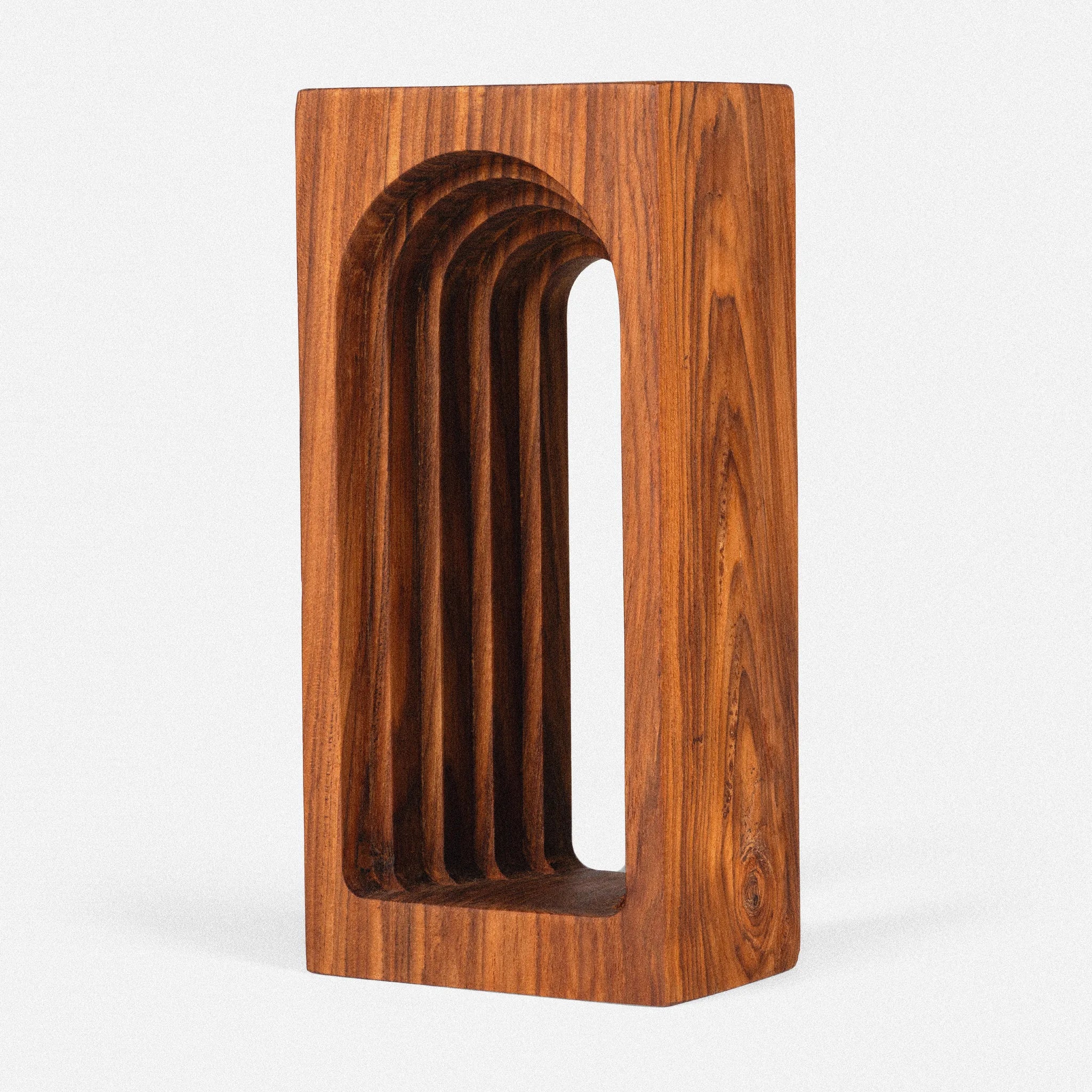 Arc Tealight (Short) - Teakwood homeware by Tectona Living (image 2)