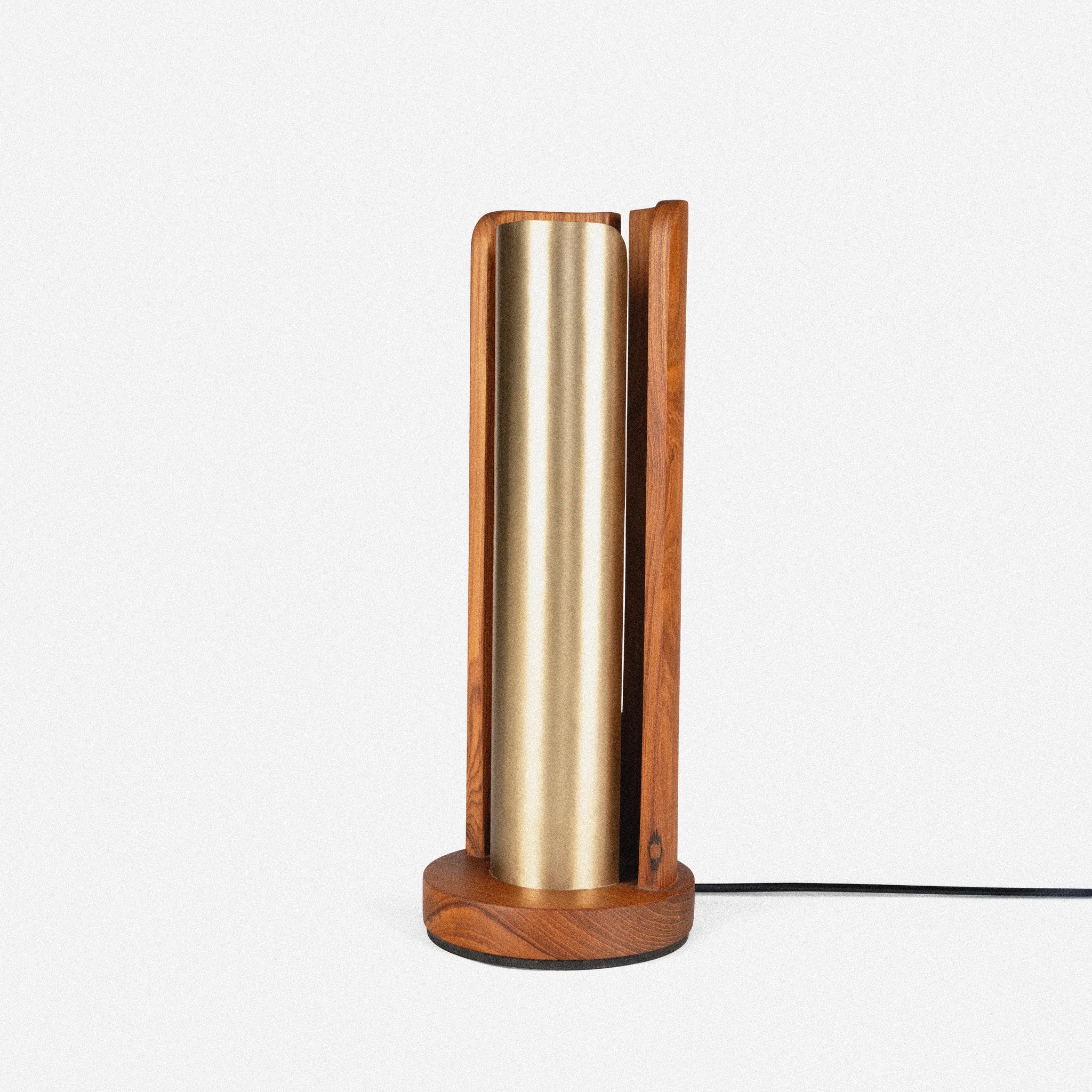 Maze Lamp - Teakwood,  SS with Brass Finish homeware by Tectona Living (image 2)