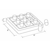 Noughts & Crosses - Teakwood homeware by Tectona Living (image 4)