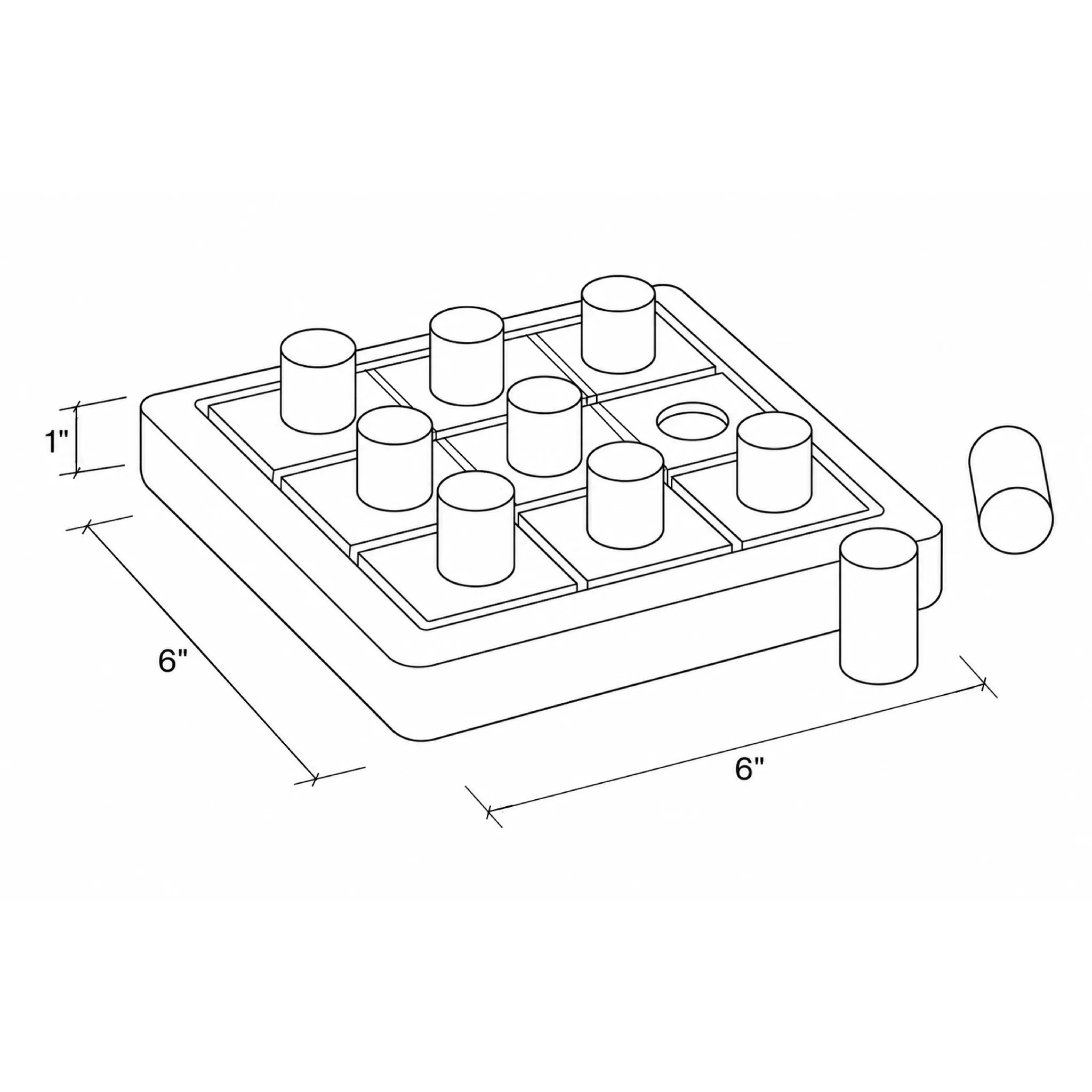 Noughts & Crosses - Teakwood homeware by Tectona Living (image 4)