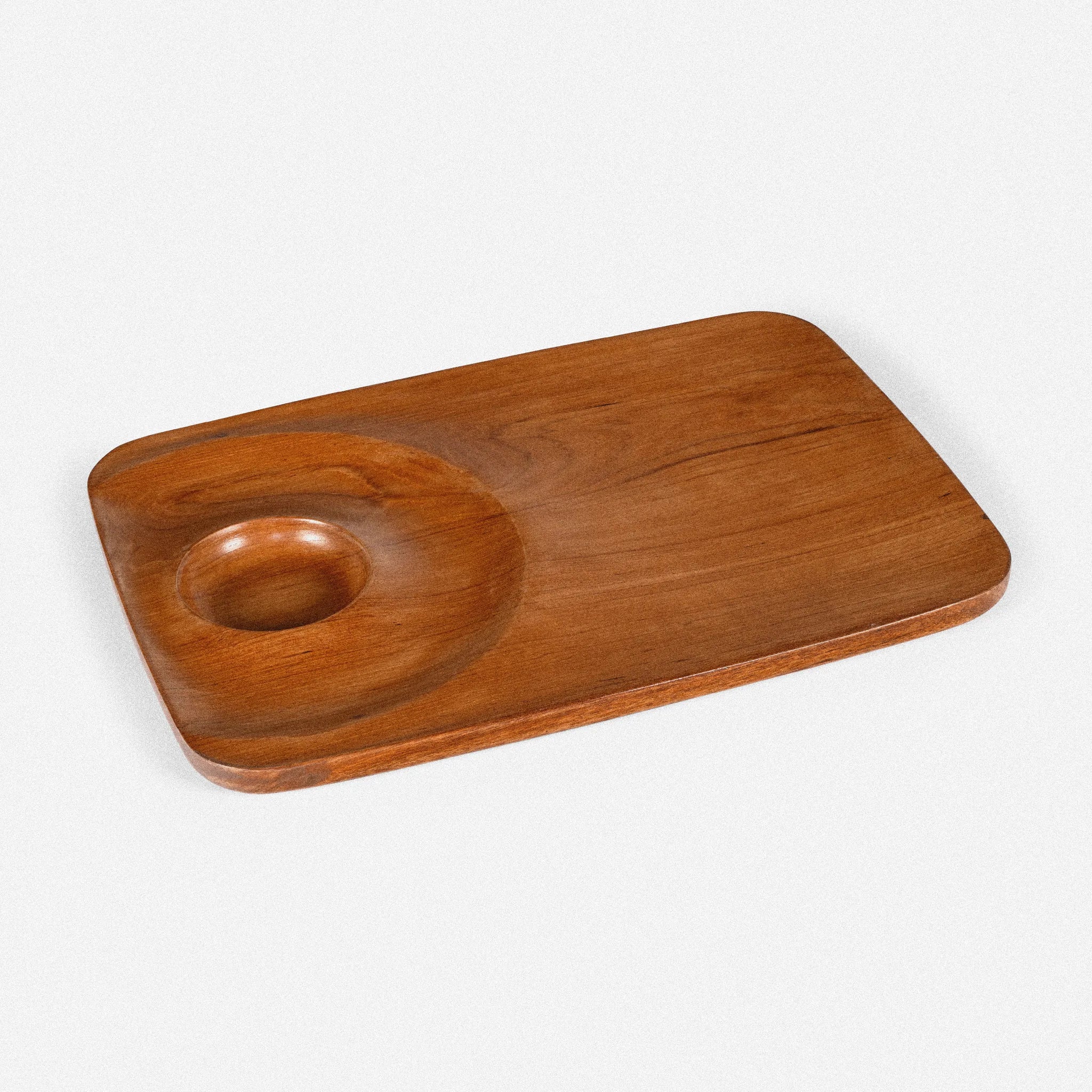 Ripple Platter (Large) - Teakwood homeware by Tectona Living (image 1)