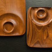 Ripple Platter (Large) - Teakwood homeware by Tectona Living (image 3)