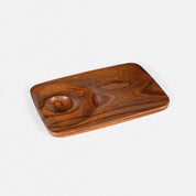 Ripple Platter (Small) - Teakwood homeware by Tectona Living (image 1)
